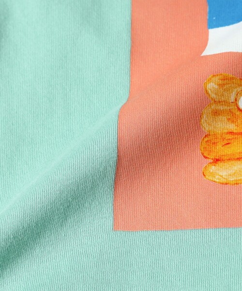 B:MING by BEAMS(ビーミングバイビームス)の「サマー モチーフ プリント Tシャツ2025SS(100~140cm)(Tシャツ/カットソー・キッズ・ミント/オレンジ・130/110/100/140/120)」の13枚目の写真