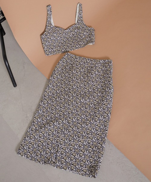 ROSE BUD(ローズバッド)の「(mici)フラワージャカードビスチェ(シャツ/ブラウス・レディース・イエロー・ONE SIZE)」の12枚目の写真