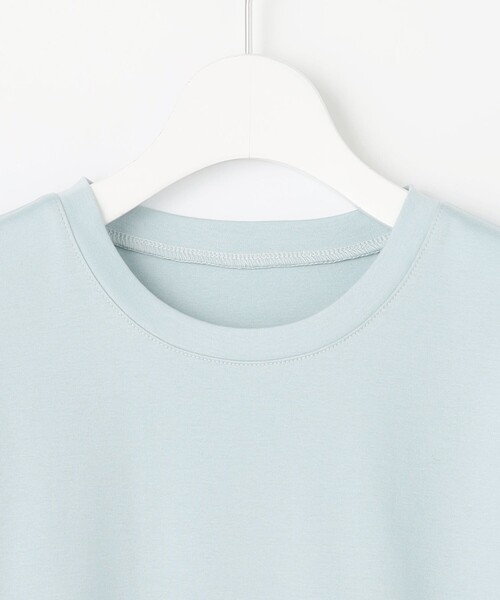 Feroux(フェルゥ)の「チュールスリーブ Tシャツ(Tシャツ/カットソー・レディース・ホワイト系/スカイブルー系/ピンク系/ホワイト系1・F)」の15枚目の写真