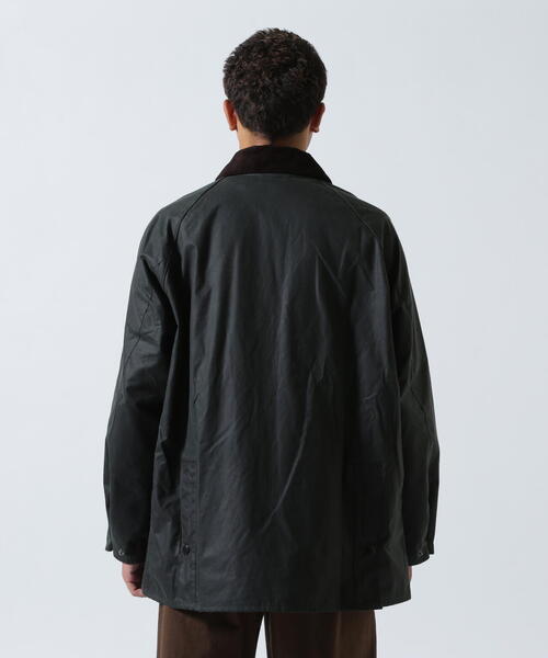 Barbour(バブアー)の「Barbour (バブアー) OX WAX BEDALE オーバーサイズビデイルワックス MWX1679(ブルゾン・メンズ・ブラック/グレー/その他10・38/40/42)」の21枚目の写真