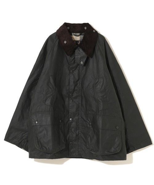 Barbour(バブアー)の「Barbour (バブアー) OX WAX BEDALE オーバーサイズビデイルワックス MWX1679(ブルゾン・メンズ・ブラック/グレー/その他10・38/40/42)」の3枚目の写真