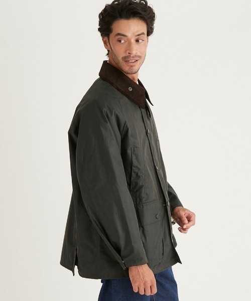 Barbour(バブアー)の「Barbour (バブアー) OX WAX BEDALE オーバーサイズビデイルワックス MWX1679(ブルゾン・メンズ・ブラック/グレー/その他10・38/40/42)」の5枚目の写真