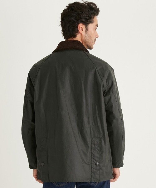 Barbour(バブアー)の「Barbour (バブアー) OX WAX BEDALE オーバーサイズビデイルワックス MWX1679(ブルゾン・メンズ・ブラック/グレー/その他10・38/40/42)」の6枚目の写真
