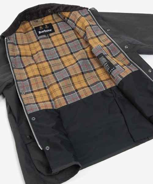 Barbour(バブアー)の「Barbour (バブアー) OX WAX BEDALE オーバーサイズビデイルワックス MWX1679(ブルゾン・メンズ・ブラック/グレー/その他10・38/40/42)」の9枚目の写真