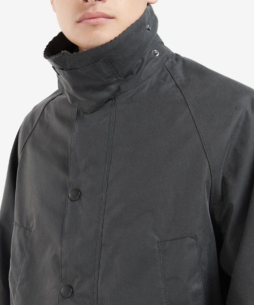 Barbour(バブアー)の「Barbour (バブアー) OX WAX BEDALE オーバーサイズビデイルワックス MWX1679(ブルゾン・メンズ・ブラック/グレー/その他10・38/40/42)」の13枚目の写真