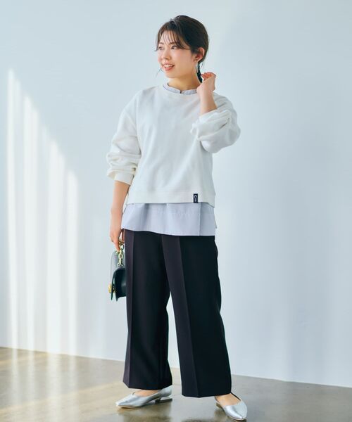 COHINA LAB. スウェット 【低身長・小柄女性】（Tシャツ