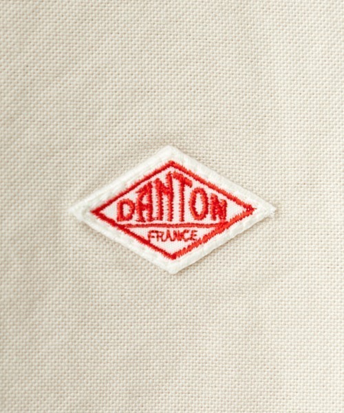 DANTON（ダントン）の「[DANTON/ダントン] バンドカラー オックスフォードシャツ(無地)（シャツ/ブラウス・レディース・ライトベージュ/ホワイト・38/40/42）」の15枚目の写真