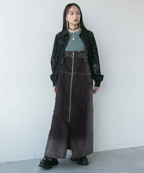 HARE　カコウデニムジャンスカ HARE（ハレ）の「カコウデニムジャンスカ(HARE)（ワンピース