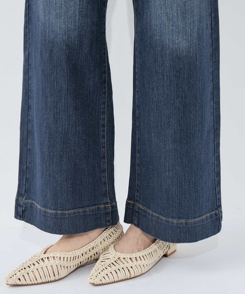 Petit Honfleur（プチオンフルール）の「バギーデニムパンツ（デニムパンツ・レディース・ブルー/ネイビー・64/67）」の16枚目の写真