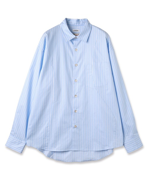 Jieda（ジエダ）の「SIDOGRAS CUTTING SHIRT（シャツ/ブラウス・メンズ・サックスブルー/サックスブルー系・1/2）」の12枚目の写真