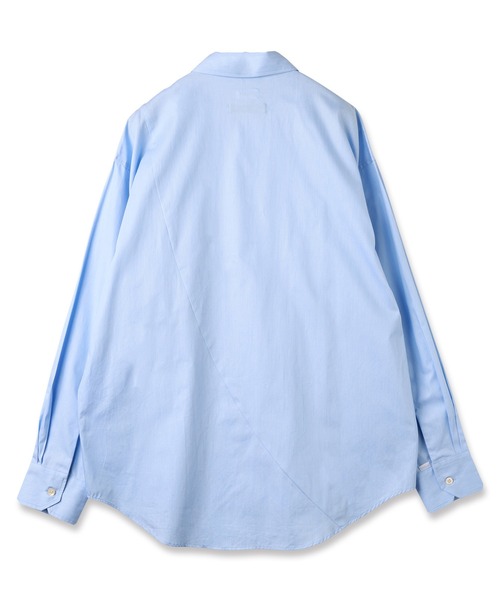 Jieda（ジエダ）の「SIDOGRAS CUTTING SHIRT（シャツ/ブラウス・メンズ・サックスブルー/サックスブルー系・1/2）」の15枚目の写真