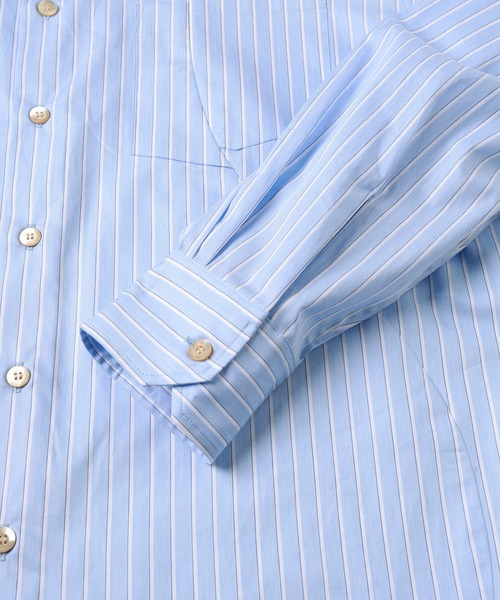 Jieda（ジエダ）の「SIDOGRAS CUTTING SHIRT（シャツ/ブラウス・メンズ・サックスブルー/サックスブルー系・1/2）」の19枚目の写真