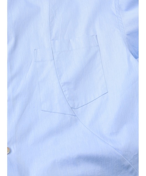 Jieda（ジエダ）の「SIDOGRAS CUTTING SHIRT（シャツ/ブラウス・メンズ・サックスブルー/サックスブルー系・1/2）」の22枚目の写真