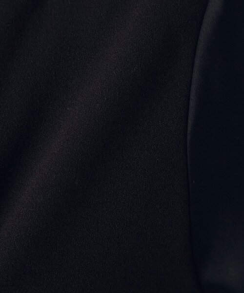 ITS'DEMO（イッツデモ）の「◆【通勤／手洗い可】カットジョーゼットワンピース（ワンピース・レディース・ベージュ/ナチュラル/ブラック・00）」の7枚目の写真