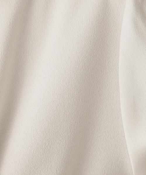 ITS'DEMO（イッツデモ）の「◆【通勤／手洗い可】カットジョーゼットワンピース（ワンピース・レディース・ベージュ/ナチュラル/ブラック・00）」の11枚目の写真