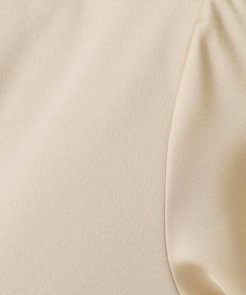 ITS'DEMO（イッツデモ）の「◆【通勤／手洗い可】カットジョーゼットワンピース（ワンピース・レディース・ベージュ/ナチュラル/ブラック・00）」の15枚目の写真