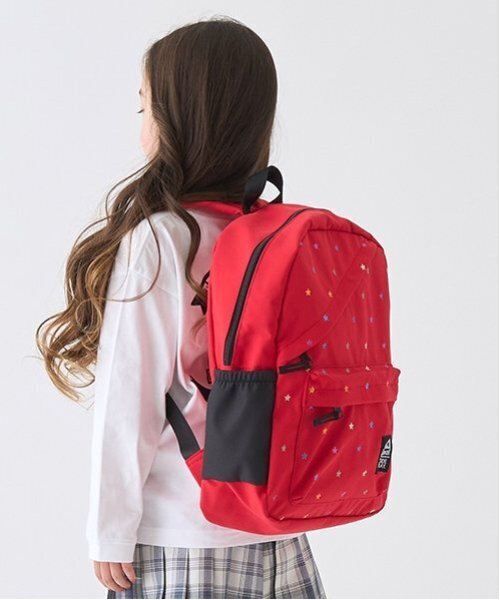 minimal(ミニマル)の「【撥水】デイパック(バックパック/リュック・キッズ・ブラック/ピンク/レッド/ホワイト・M/S)」の22枚目の写真