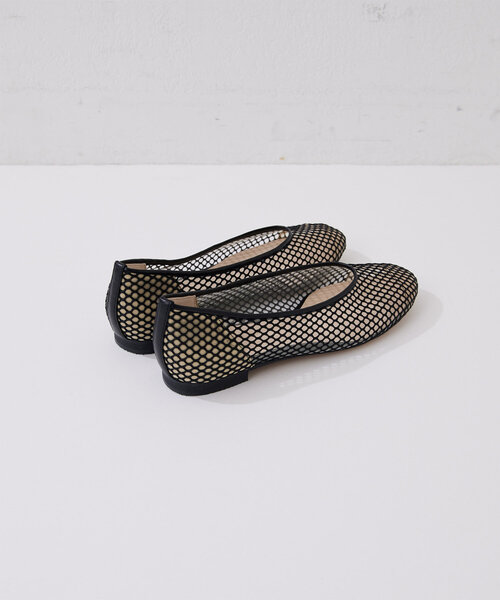 THE PAUSE（ザ ポーズ）の「【THE PAUSE】メッシュフラットシューズ（パンプス・レディース・ブラック/ブラウン・36/38/37）」の11枚目の写真