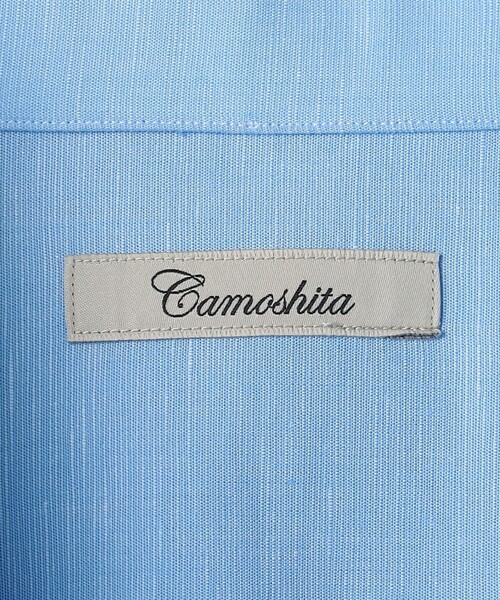 Camoshita(カモシタ)の「<Camoshita> オープンカラーシャツ(シャツ/ブラウス・メンズ・ホワイト/ライトブルー・L/S/M/XL)」の6枚目の写真