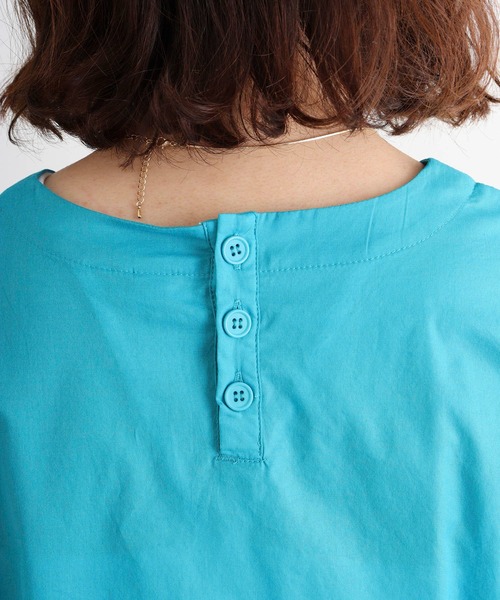 Emago(イマゴ)の「EMAGO いたずらネコ刺繍ブラウス(シャツ/ブラウス・レディース・ブルー/ブラック/ホワイト・FREE)」の22枚目の写真