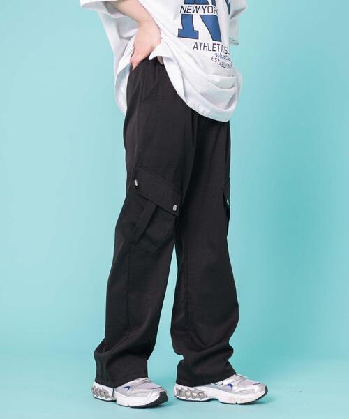 WOND（ウォンド）の「WOND/ビッグポケットカーゴパンツ（カーゴパンツ・レディース・ピンク/ブラック/オフホワイト・FREE）」の21枚目の写真