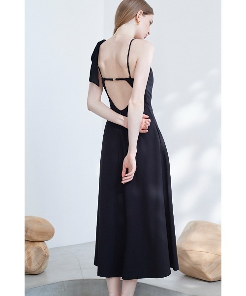 Estella.K（エステラケー）の「Annie Dress カットソーミディドレス＆スパンコールレーススカートSet（ワンピース・レディース・ブラック/ベージュ系・FREE）」の11枚目の写真