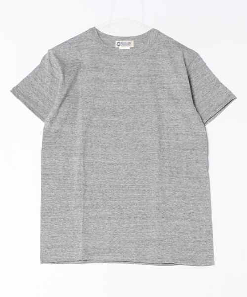 ARCHIVER（アーカイバ）の「【WHITE LINE（ホワイトライン）】丸胴S撚りTシャツ（Tシャツ/カットソー・メンズ・ホワイト/グレー・44）」の10枚目の写真
