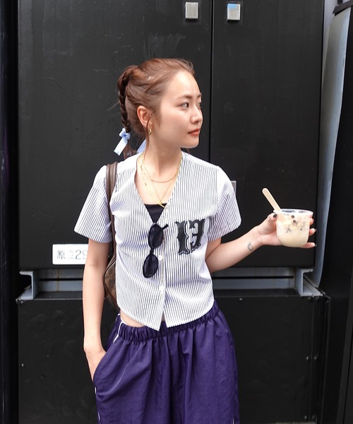 TEEN BOOP（ティーンブープ）の「ベースボールSH（シャツ/ブラウス・レディース・ブラック/レッド・FREE）」の14枚目の写真