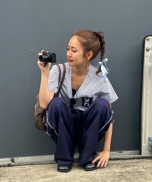 TEEN BOOP（ティーンブープ）の「ベースボールSH（シャツ/ブラウス・レディース・ブラック/レッド・FREE）」の16枚目の写真