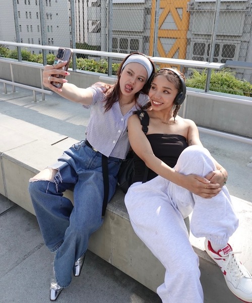 TEEN BOOP（ティーンブープ）の「ベースボールSH（シャツ/ブラウス・レディース・ブラック/レッド・FREE）」の10枚目の写真