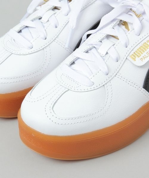 JEANASIS(ジーナシス)の「【PUMA】パレルモ エレベータ レザー スニーカー/450087(スニーカー・レディース・ブラック系その他/ホワイト系その他・MEDIUM/LARGE)」の9枚目の写真