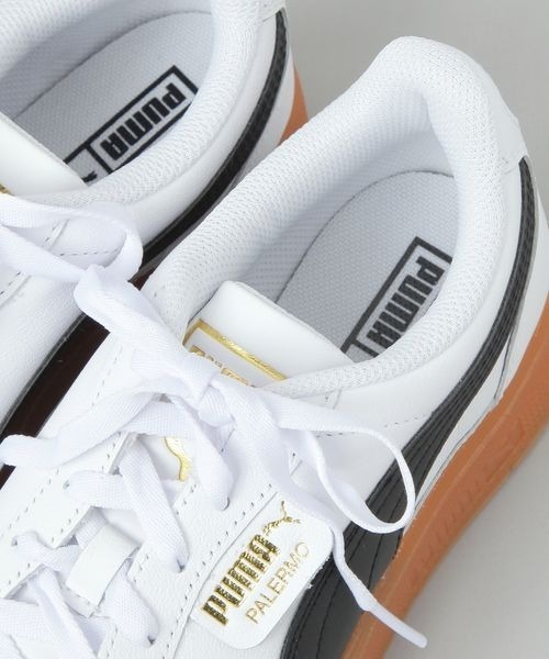 JEANASIS(ジーナシス)の「【PUMA】パレルモ エレベータ レザー スニーカー/450087(スニーカー・レディース・ブラック系その他/ホワイト系その他・MEDIUM/LARGE)」の7枚目の写真