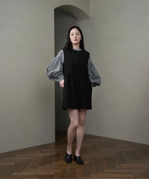 i_am official gather volume blouse ブラック セール】gather ribbon volume blouse / ギャザーリボン