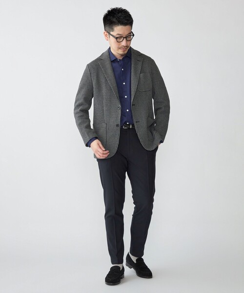 SHIPS(シップス)の「SHIPS: スリム ピンタック スラックス(その他パンツ・メンズ・ダークブルー/グレー/ブラック・MEDIUM/SMALL/LARGE/X-LARGE)」の20枚目の写真