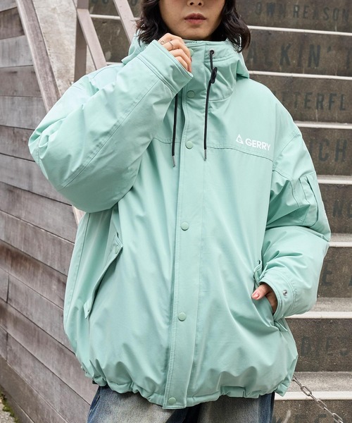 セール】GERRY / ジェリー 別注 <撥水・防風> ラバー/刺繍ロゴ