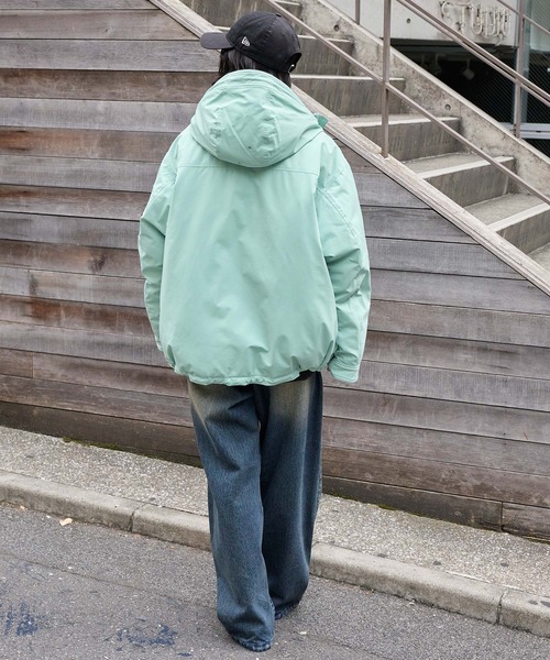 GERRY / ジェリー 別注 <撥水・防風> ラバー/刺繍ロゴ オーバーサイズ