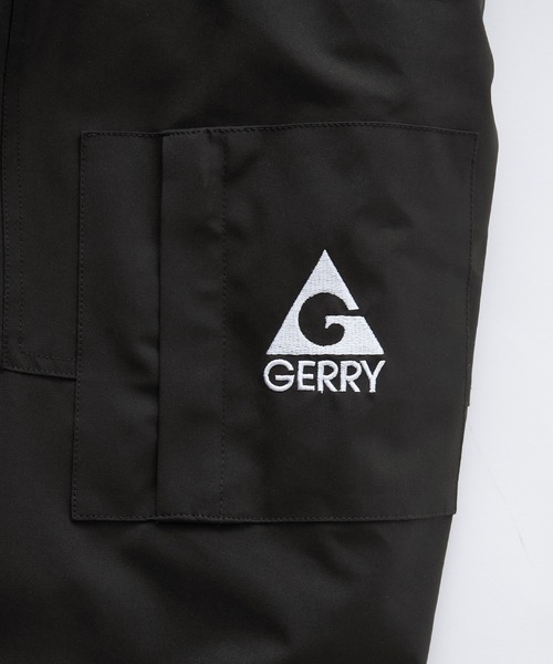 GERRY（ジェリー）の「GERRY / ジェリー 別注 <撥水・防風> ラバー/刺繍ロゴ オーバーサイズ フードパディングジャケット【BARK MANHATTAN】（ダウンジャケット/コート・メンズ・チャコール/アイボリー/ライトグリーン/ブラック/グレイッシュベージュ・M/L）」の9枚目の写真