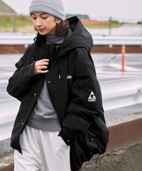 セール】GERRY / ジェリー 別注 <撥水・防風> ラバー/刺繍ロゴ