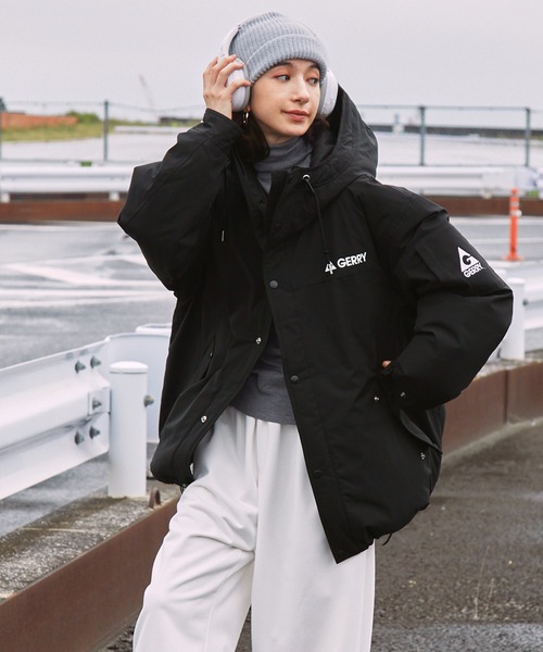セール】GERRY / ジェリー 別注 <撥水・防風> ラバー/刺繍ロゴ