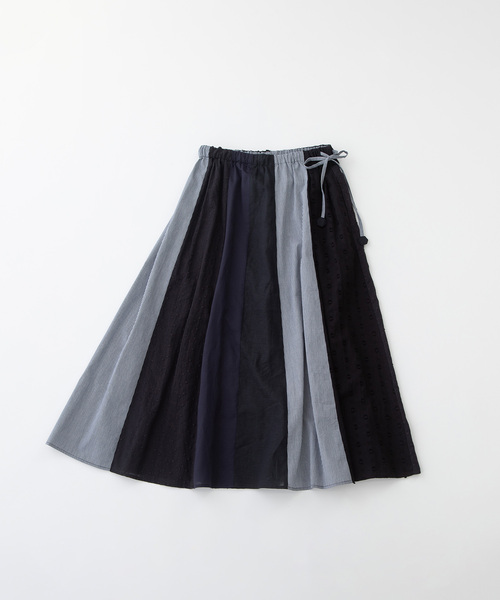 セール】misc異素材づかいふんわりスカート（スカート）｜nop de nod