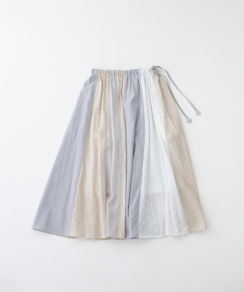 セール】misc異素材づかいふんわりスカート（スカート）｜nop de nod