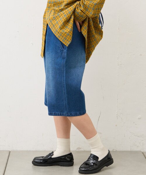 CIAOPANIC TYPY（チャオパニックティピー）の「【UNISEX】アソートデニムバミューダパンツ（デニムパンツ・レディース・ブルー/カーキ/ネイビー/インディゴブルー/ブラウン・MEDIUM/LARGE）」の14枚目の写真