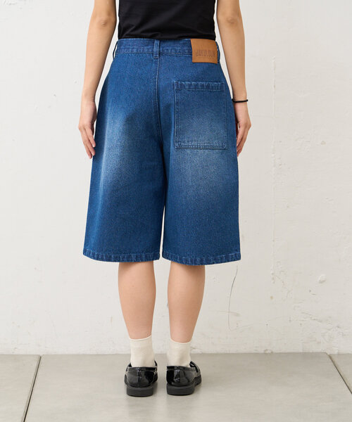 CIAOPANIC TYPY（チャオパニックティピー）の「【UNISEX】アソートデニムバミューダパンツ（デニムパンツ・レディース・ブルー/カーキ/ネイビー/インディゴブルー/ブラウン・MEDIUM/LARGE）」の21枚目の写真