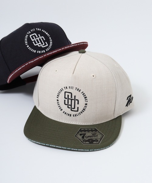 7Union（セブンユニオン）の「7UNION THE INTERPOSE ロゴ刺繍 5パネルキャップ（キャップ・メンズ・B/C/D/A/E・FREE）」の3枚目の写真