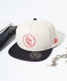 7UNION THE INTERPOSE ロゴ刺繍 5パネルキャップ