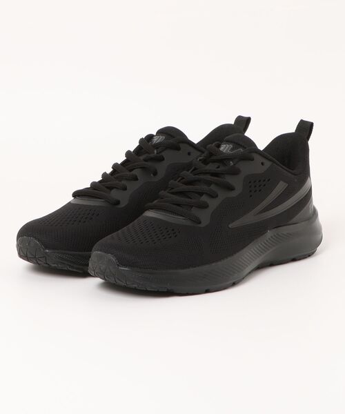 FILA(フィラ)の「【FILA】Eterno4 (ブラック×ブラック) FC-2218BKBK(スニーカー・メンズ・ブラック×ブラック・26.0cm/26.5cm/27.0cm/27.5cm/28.0cm/25.5cm/29.0cm)」の1枚目の写真