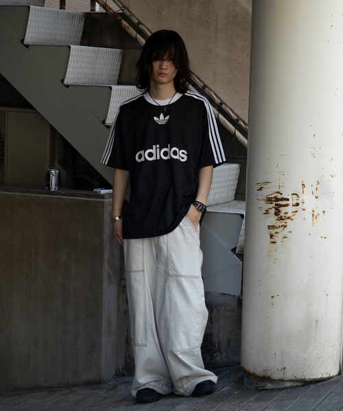 adidas パーカーパンツTシャツ3点セットM Lホワイト/ピンク/ブラック セール】ADIDAS/アディダスADICOLOR POLY/Tシャツ（Tシャツ