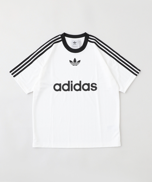 adidas ADICOLOR POLY ゲームシャツ 白 L