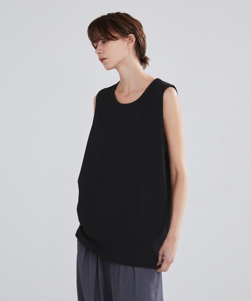 LUENNA】Dry Touch Layered Tank Top / ドライタッチレイヤード