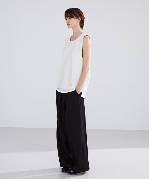 LUENNA(ルエナ)の「【LUENNA】Dry Touch Layered Tank Top / ドライタッチレイヤードタンクトップ(タンクトップ・メンズ・ブラック/ホワイト・M/L)」の15枚目の写真